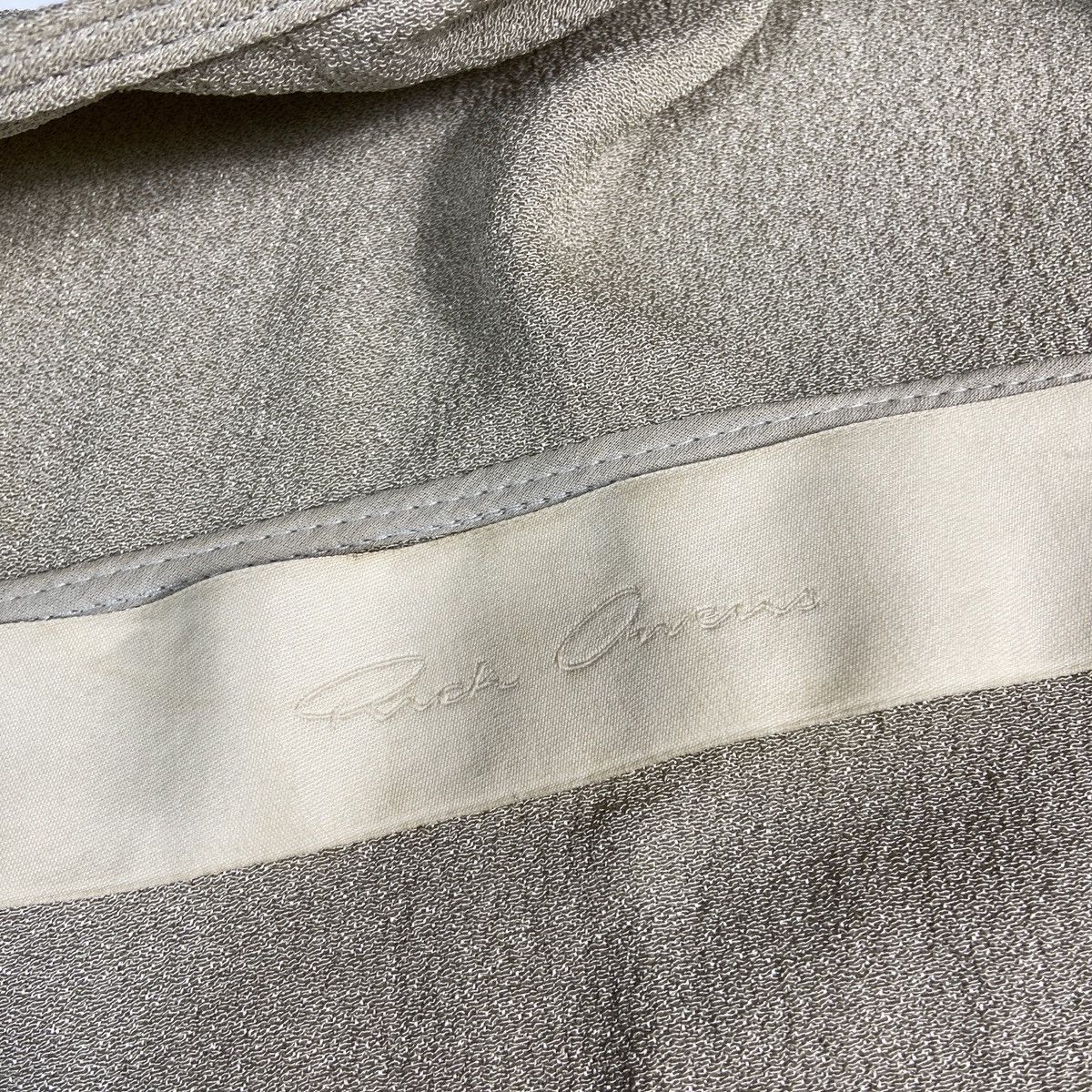 Rick Owens Rick Owens - Dagger Mantlette Silk-crepe Jacket Size L / US 10 / IT 46 - 8 Thumbnail