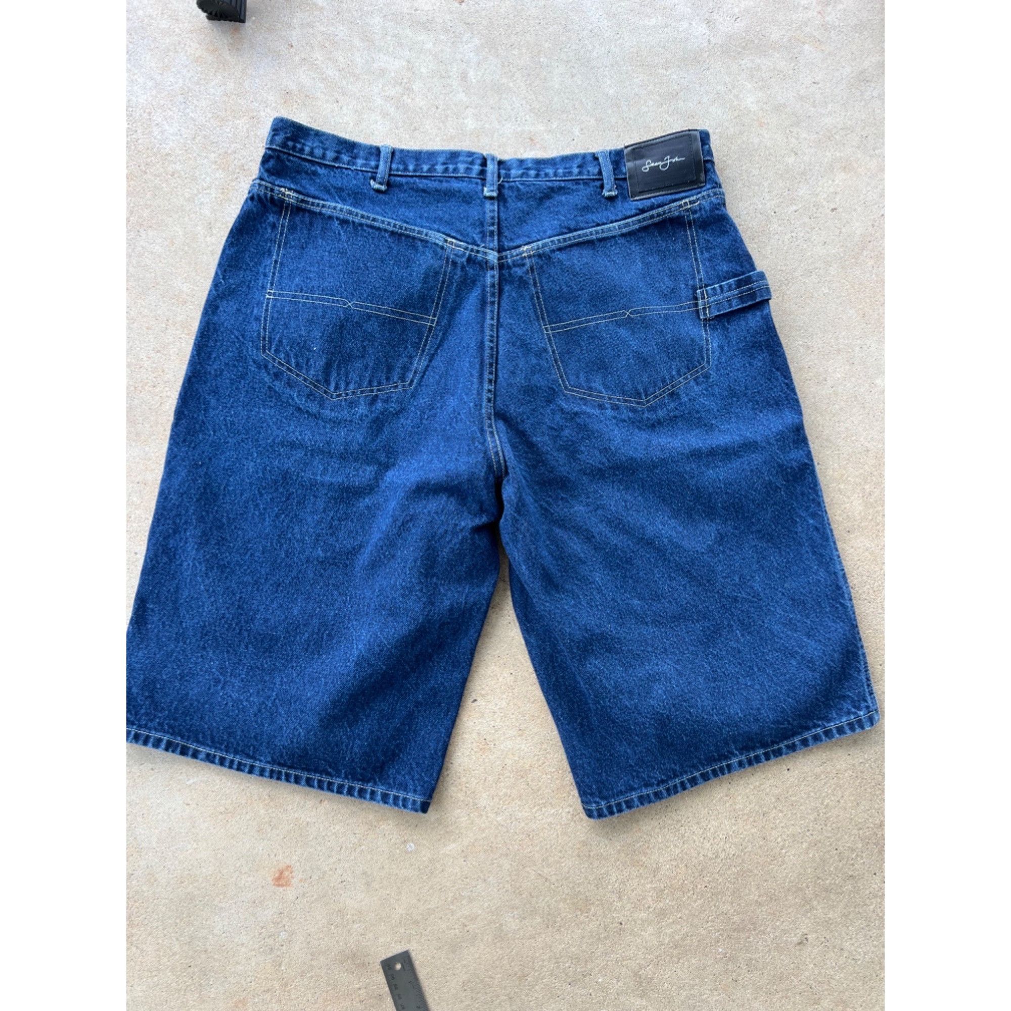 Sean John Mens Jean Shorts hotsell Denim Jorts Blue 34 LP