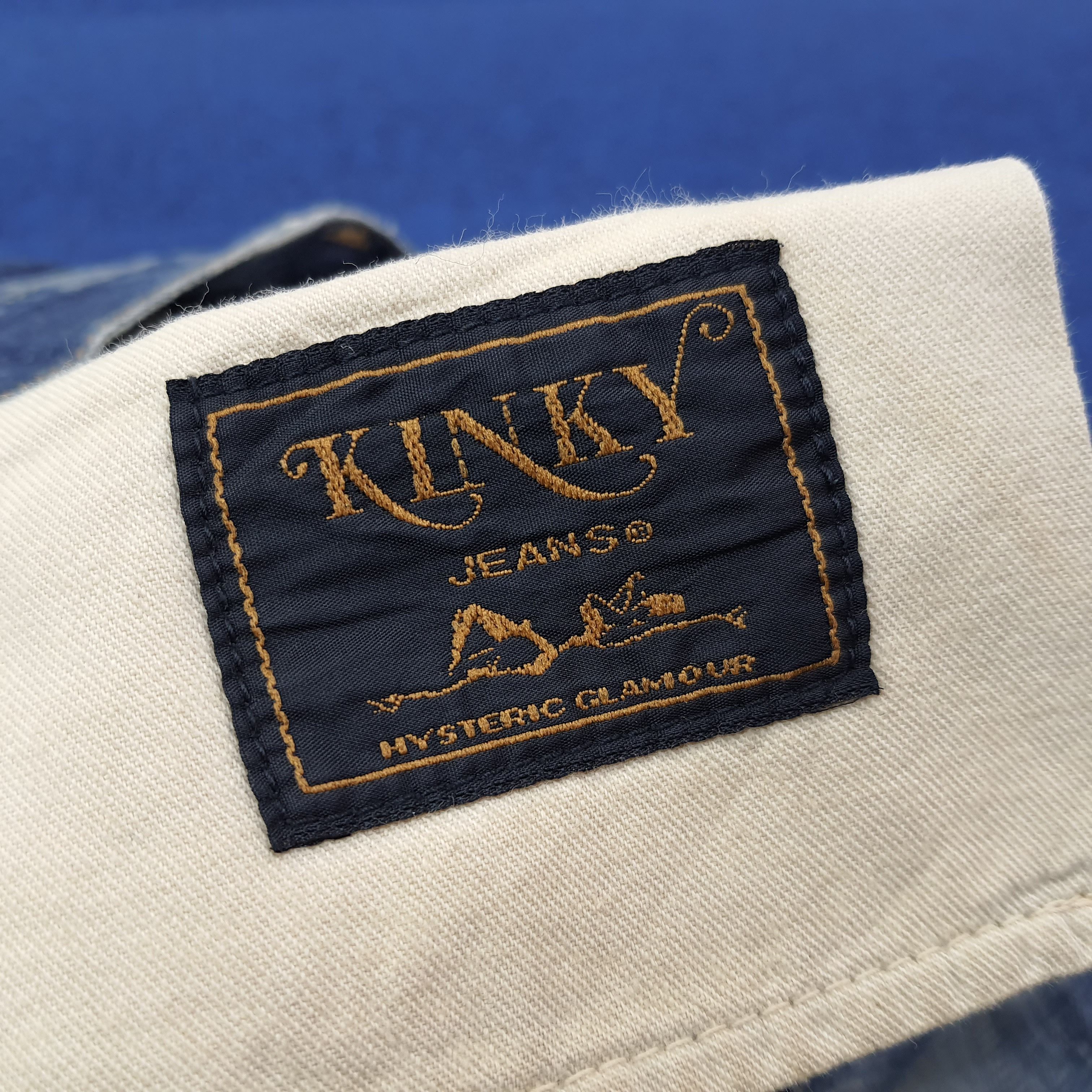 Hysteric Glamour Vintage Hysteric Glamour Kinky Custom Logo Jeans C258N12 Size 31" - 10 Thumbnail
