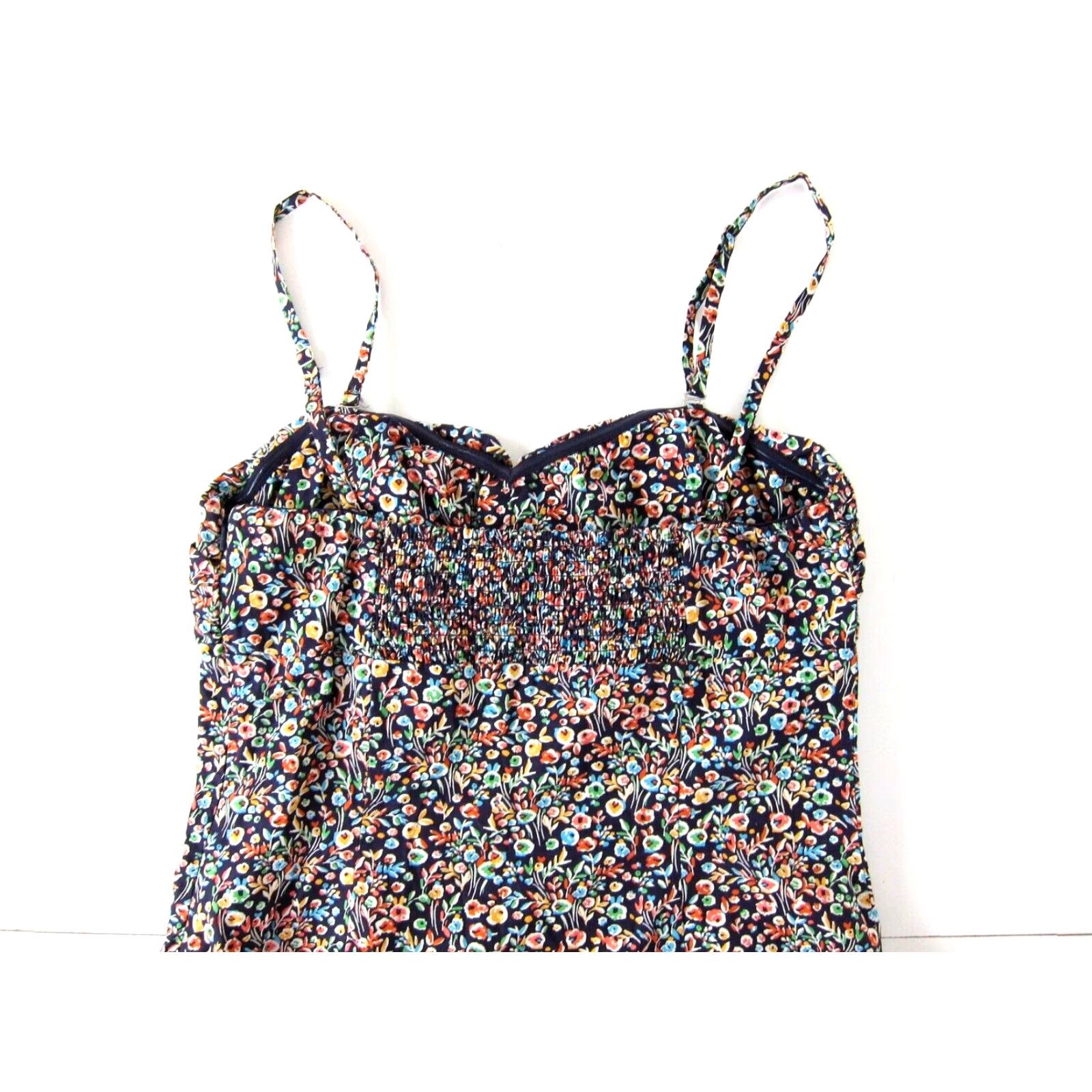Express Express Floral Cotton Spaghetti Strap Tank Dress M Size M / US 6-8 / IT 42-44 - 5 Thumbnail