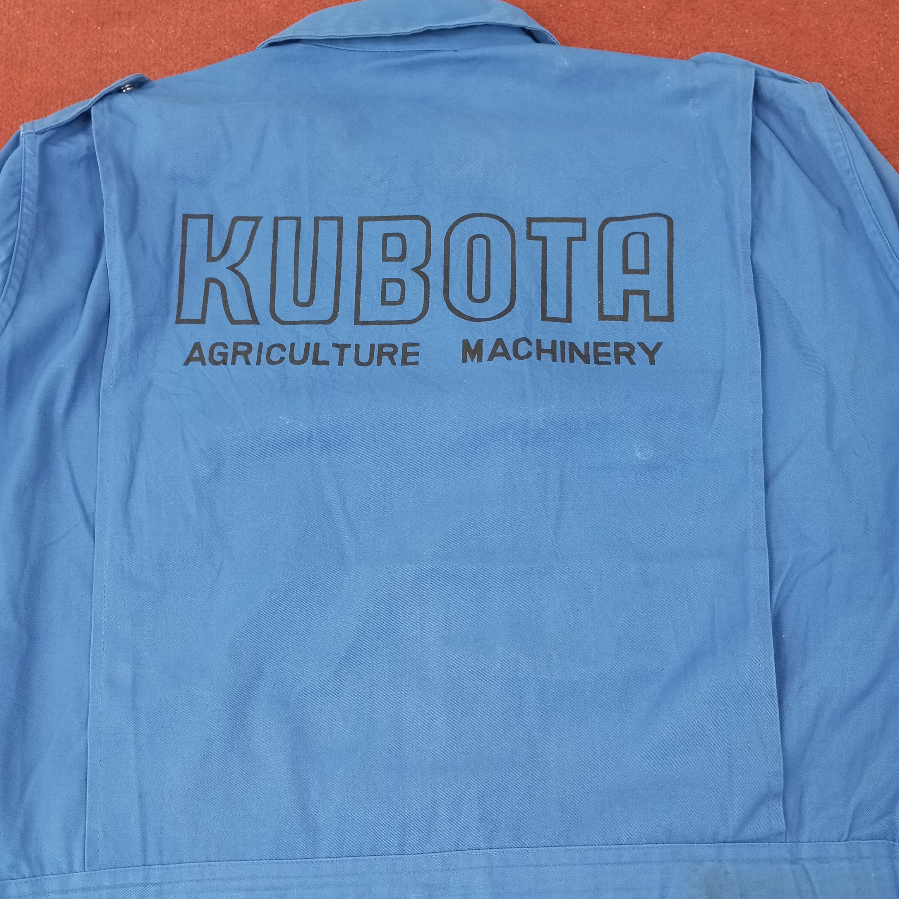 Japanese Brand Kubota Agriculture Machiney Workwear Coverall Jacket c238n16 Size US L / EU 52-54 / 3 - 2 Thumbnail