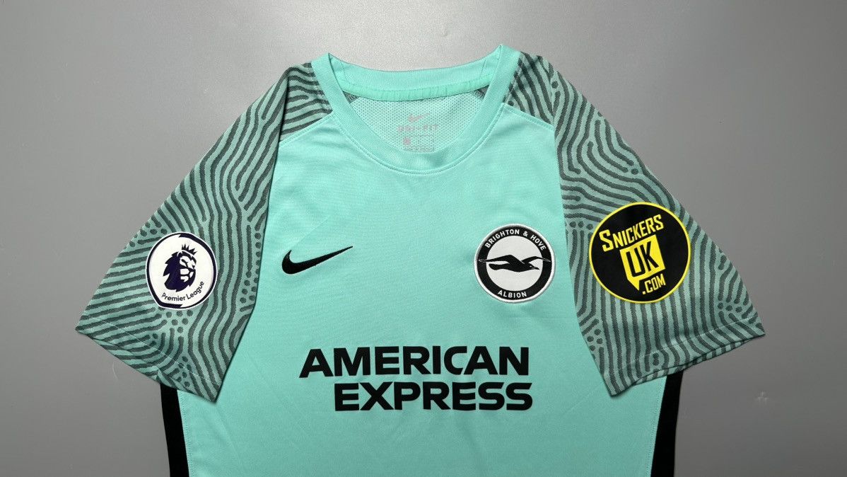 Nike BRIGHTON NIKE 2021/2022 FOOTBALL AWAY JERSEY #11 TROSSARD Size US L / EU 52-54 / 3 - 3 Thumbnail
