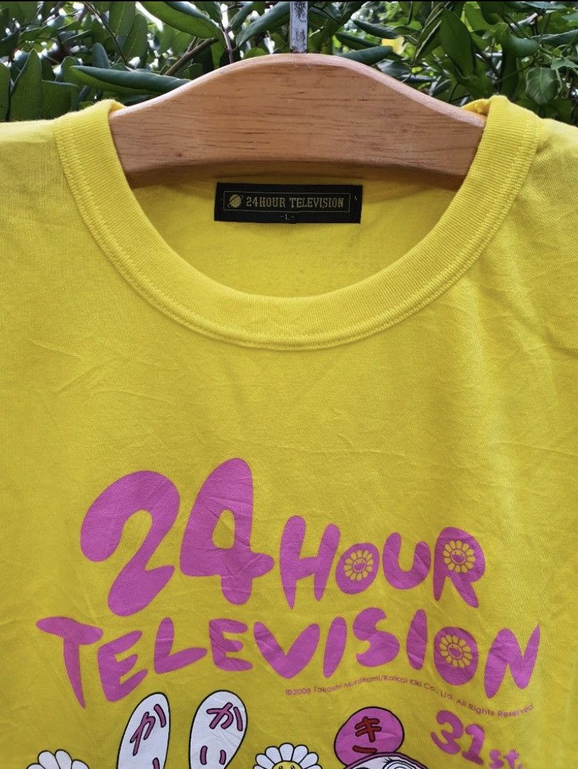 Takashi Murakami TAKASHI MURAKAMI × 24HOUR TV JAPAN Tee Size US M / EU 48-50 / 2 - 2 Thumbnail