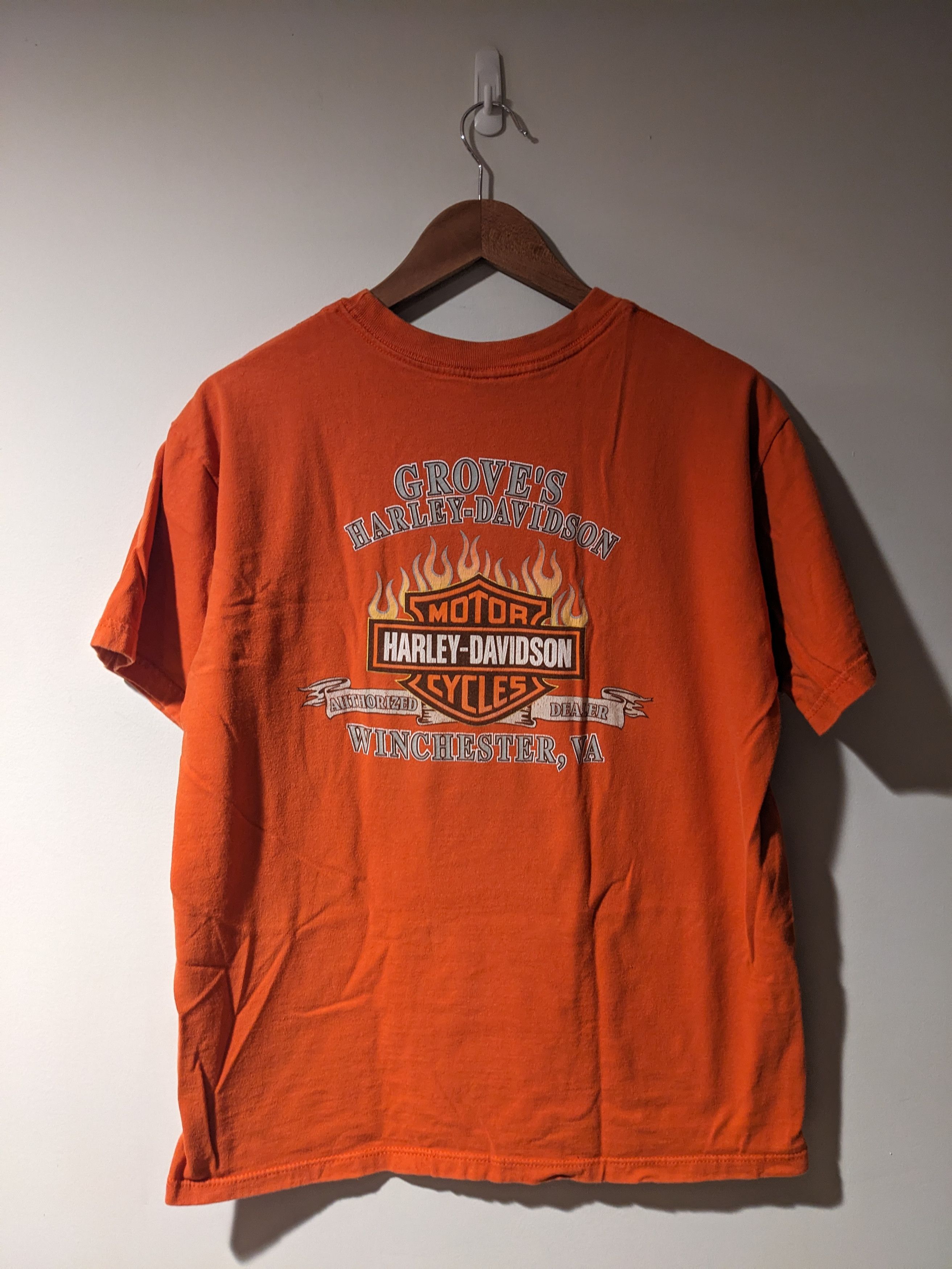 Harley Davidson × Vintage Vintage 2001 Harley Davidson Winchester Virginia T-Shirt Size US L / EU 52-54 / 3 - 1 Thumbnail