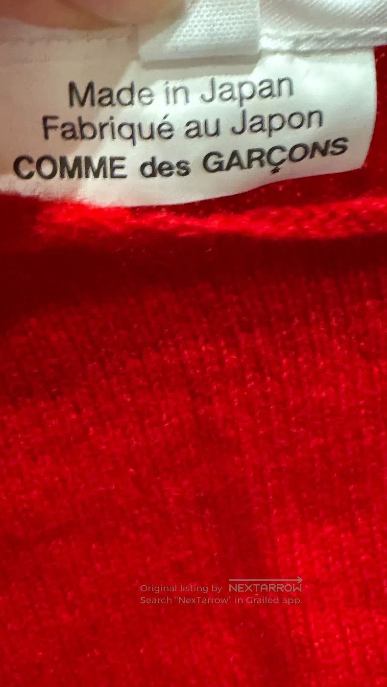 Comme des Garcons Comme Des Garcons Open-knit heart-shaped wool sweater Size M / US 6-8 / IT 42-44 - 6 Thumbnail