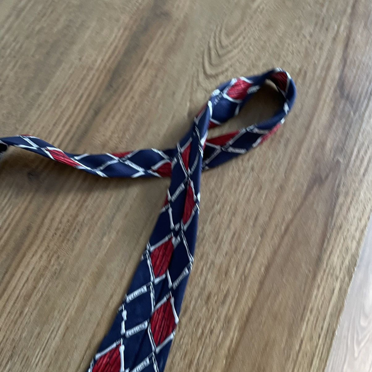 Celine Vintage Celine Paris Tie Silk Old Money Style USA 00s Size ONE SIZE - 8 Thumbnail