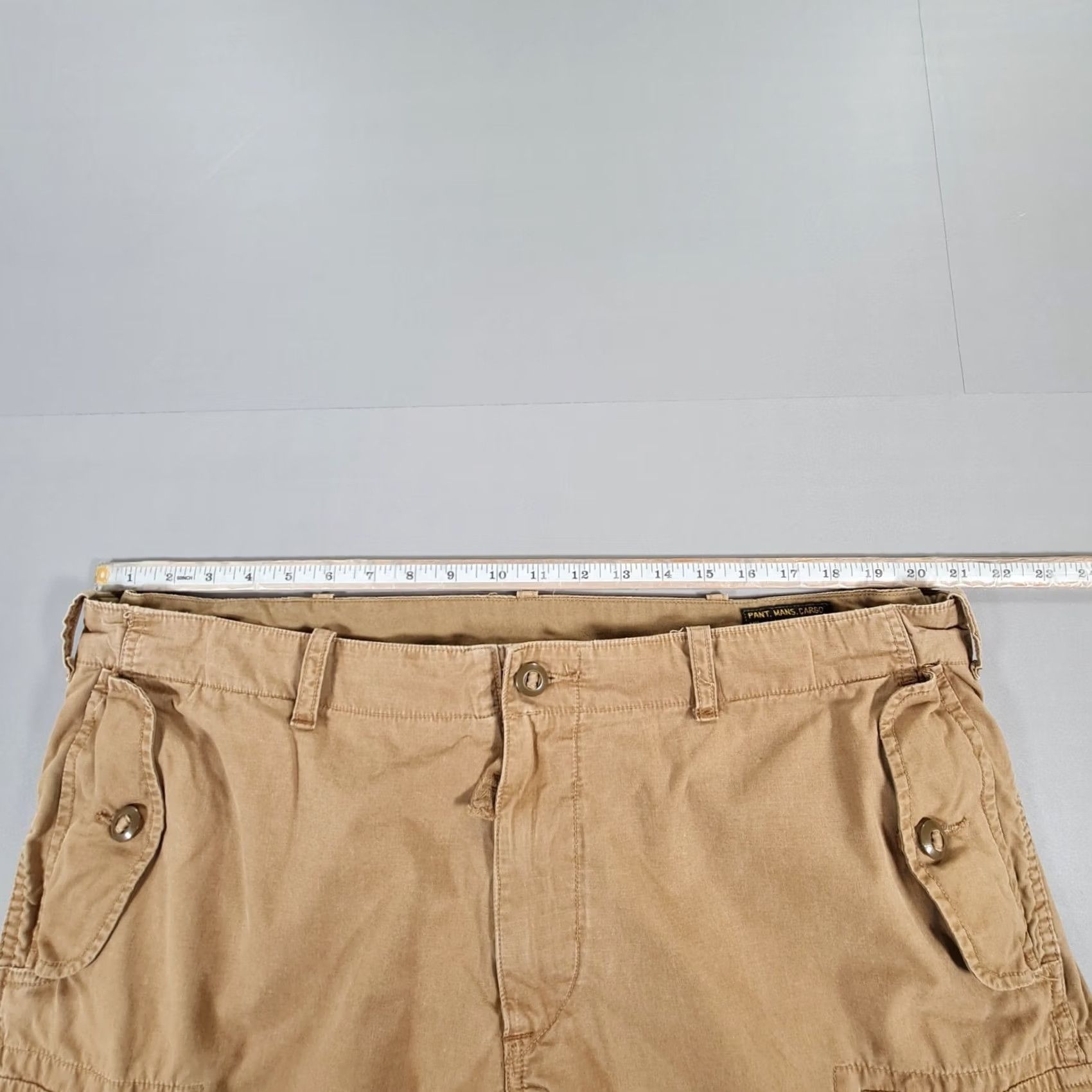 Polo Ralph Lauren VINTAGE Polo Ralph Lauren Cargo Pants Brown W42 L32 Paratrooper Pants Mens Cargo Regular Cotton Beige 6 Pockets Army Boys Mens Size US XL / EU 56 / 4 - 6 Thumbnail