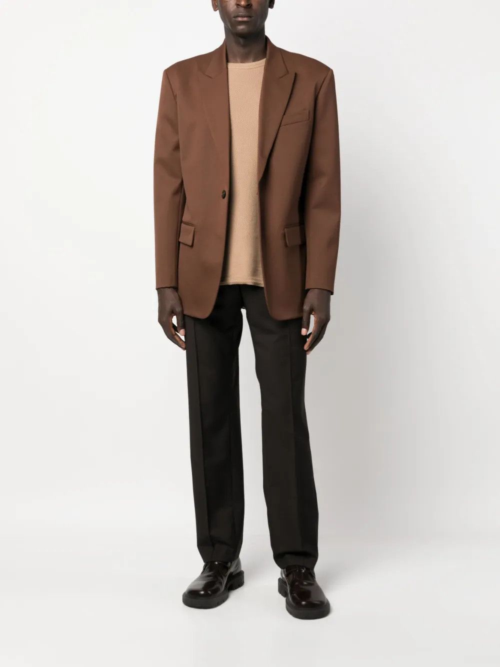 Valentino o1y0525 Logo Jogger & Sweatpant in Dark Brown Size US 30 / EU 46 - 5 Thumbnail