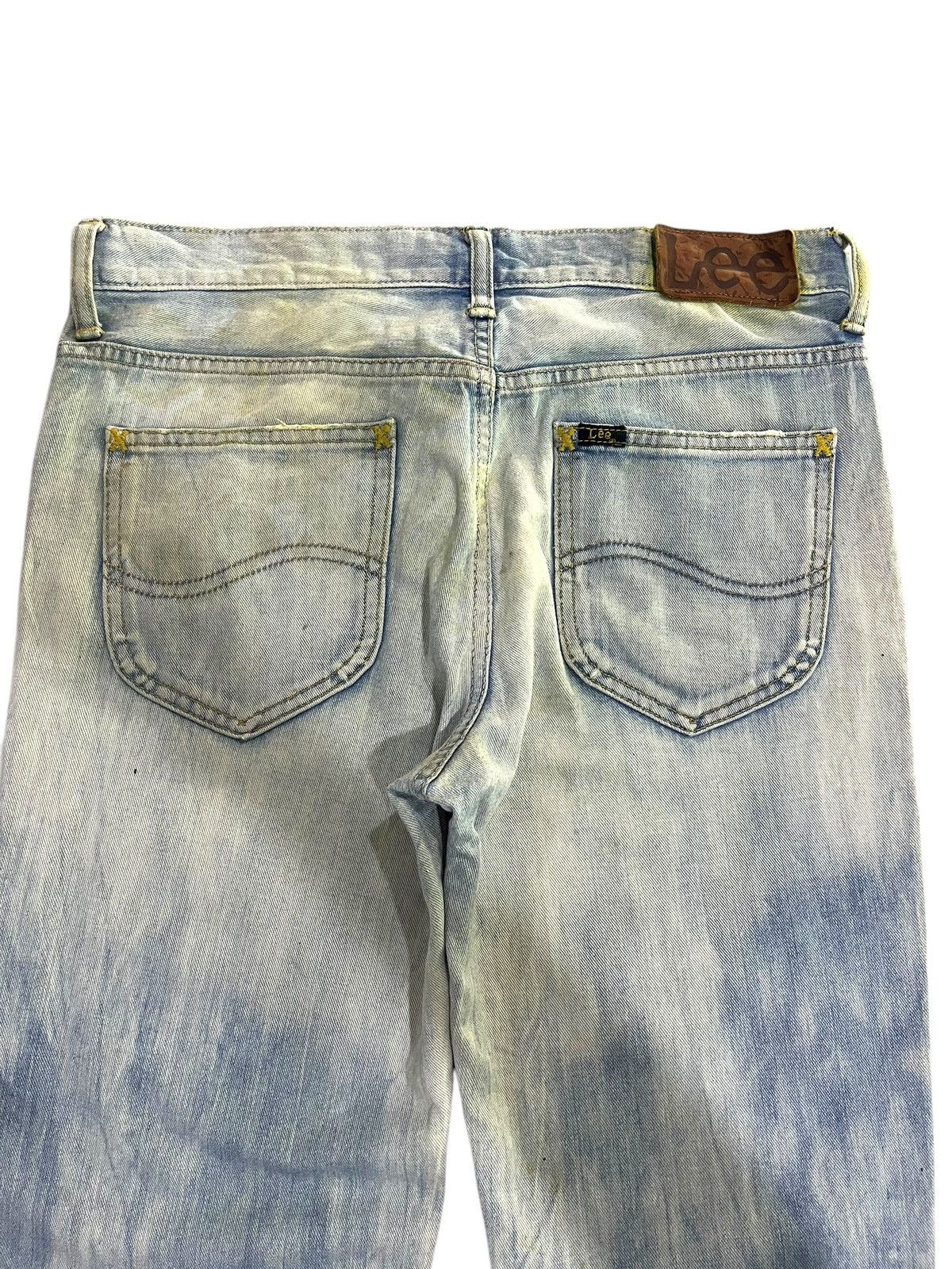 If Six Was Nine VINTAGE LADY LEE RIDERS LIGHT BLUE WASHED DENIM Size 33" - 9 Thumbnail