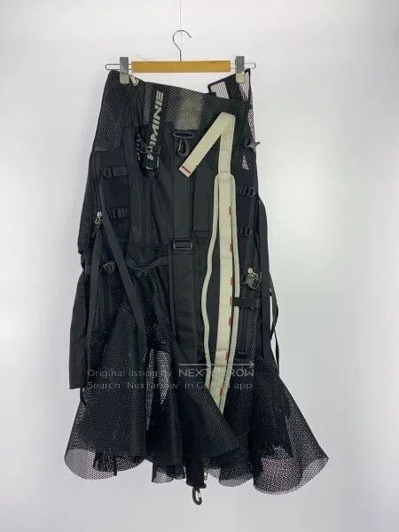 Junya Watanabe Junya Watanabe size M Black vintage design sense half skir Size 23" - 2 Thumbnail