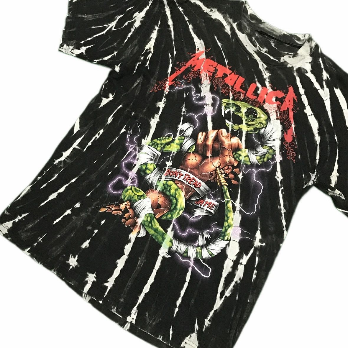 Metallica × Vintage 1998 metallica dont tread on me dye t shirt Size US L / EU 52-54 / 3 - 2 Thumbnail