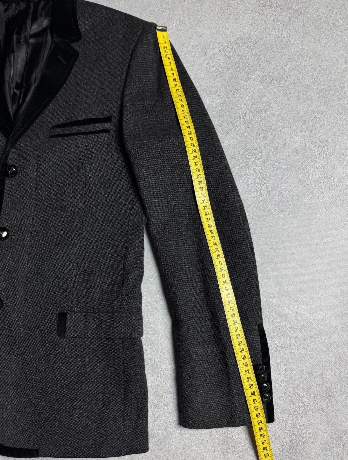Dolce & Gabbana Dolce Gabbana Women’s Angora Wool V-Neck Blazer Jacket Size 44S - 23 Thumbnail