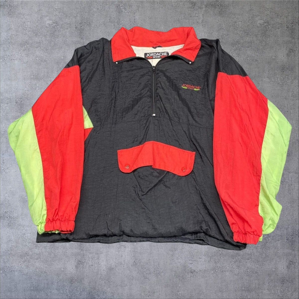 Jordache × Vintage Vintage Windbreaker Jacket Size US L / EU 52-54 / 3 - 1 Thumbnail