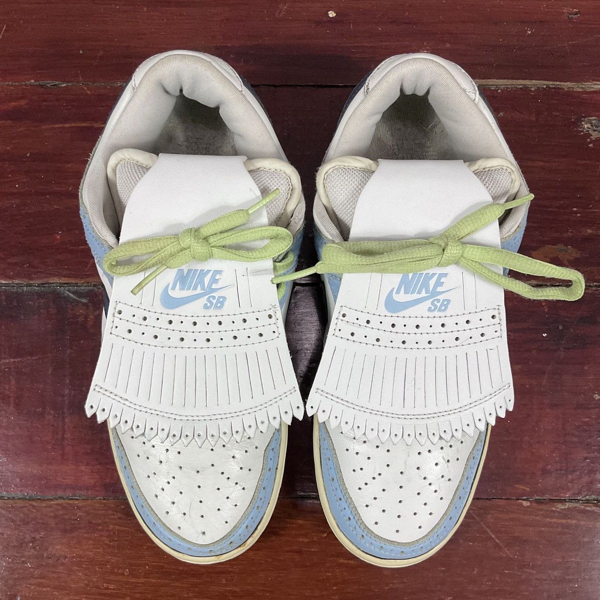 Nike SB Dunk Low Golf Net 2006 Size US 8.5 / EU 41-42 - 10 Thumbnail