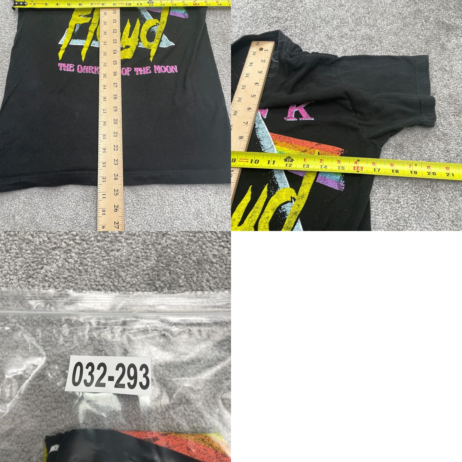 Vintage Pink Floyd Graphic T-Shirt Women Small Black Crew Neck Short Sleeve Band Tee Size S / US 4 / IT 40 - 8 Thumbnail