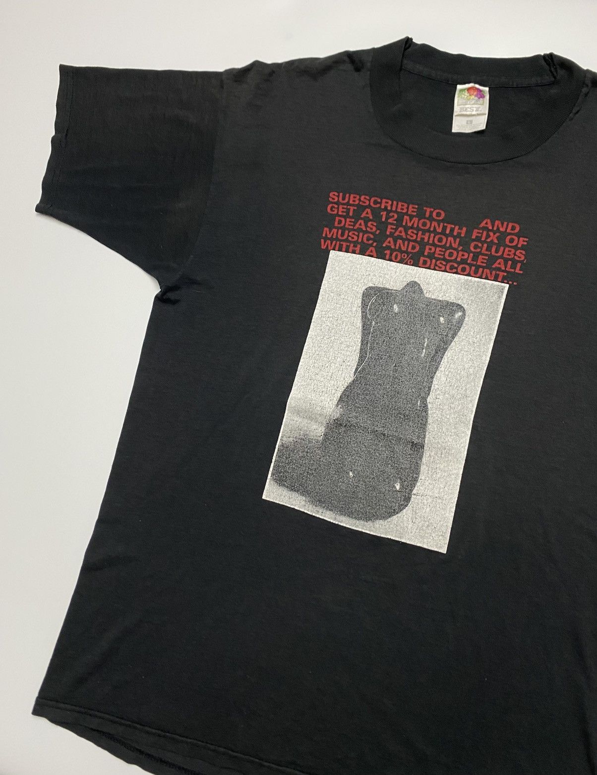 Vintage Vintage wording tee Size US L / EU 52-54 / 3 - 1 Thumbnail