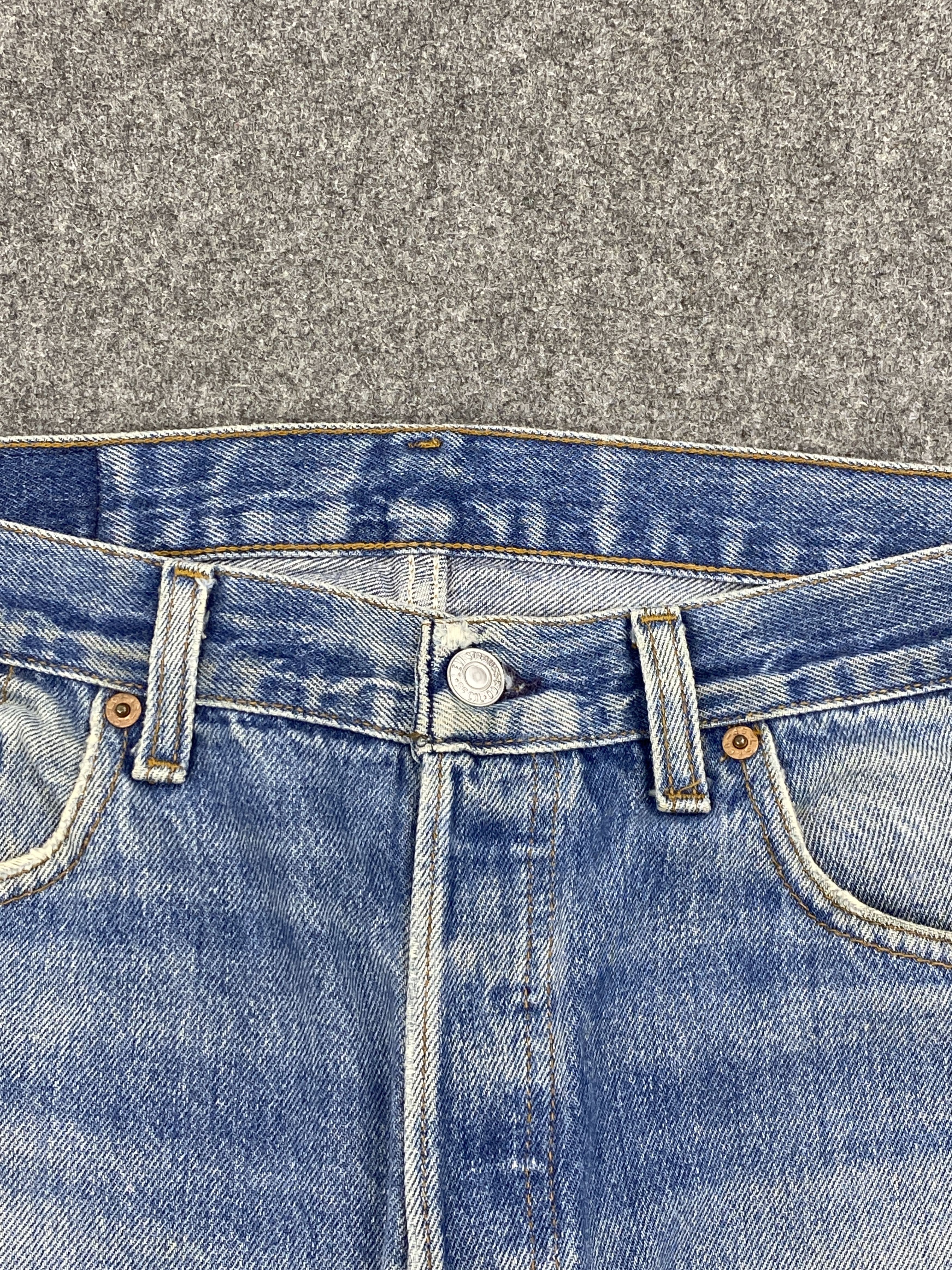 Levi's Levi's 501 Faded Blue Distressed Vintage Jeans DJ0018Z Size US 32 / EU 48 - 7 Thumbnail