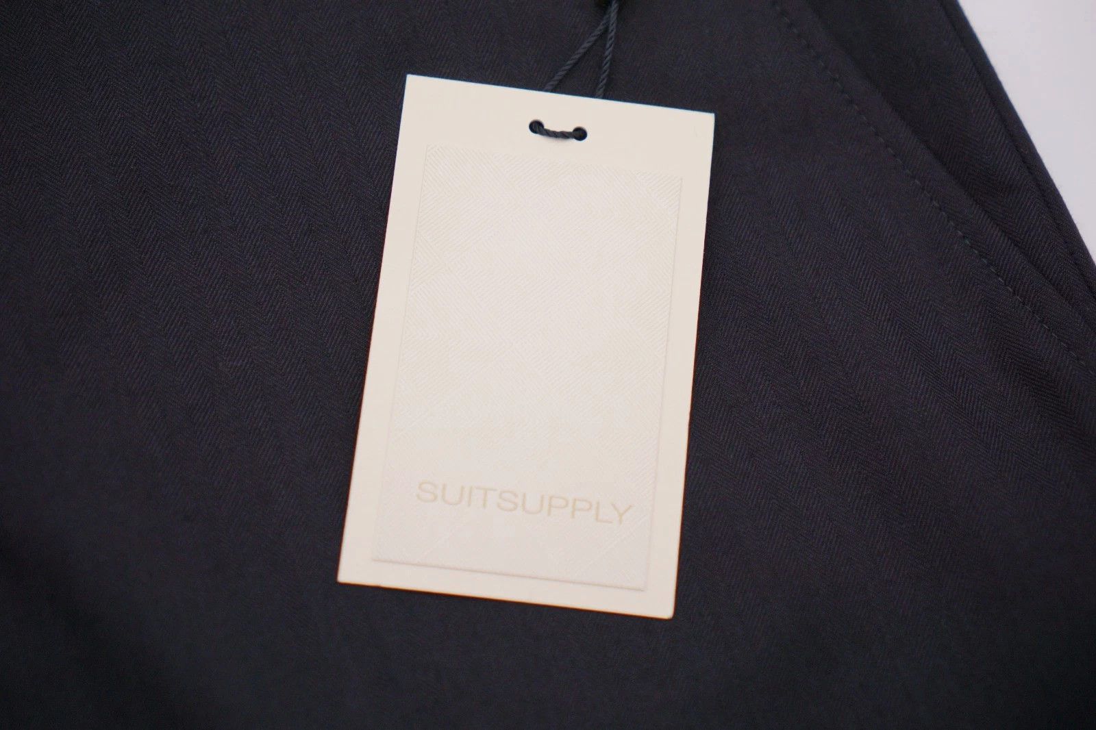 Suitsupply Men Suitsupply Pants Trousers Navy Blue Brescia Wool UK/US38 Size 38R - 7 Thumbnail