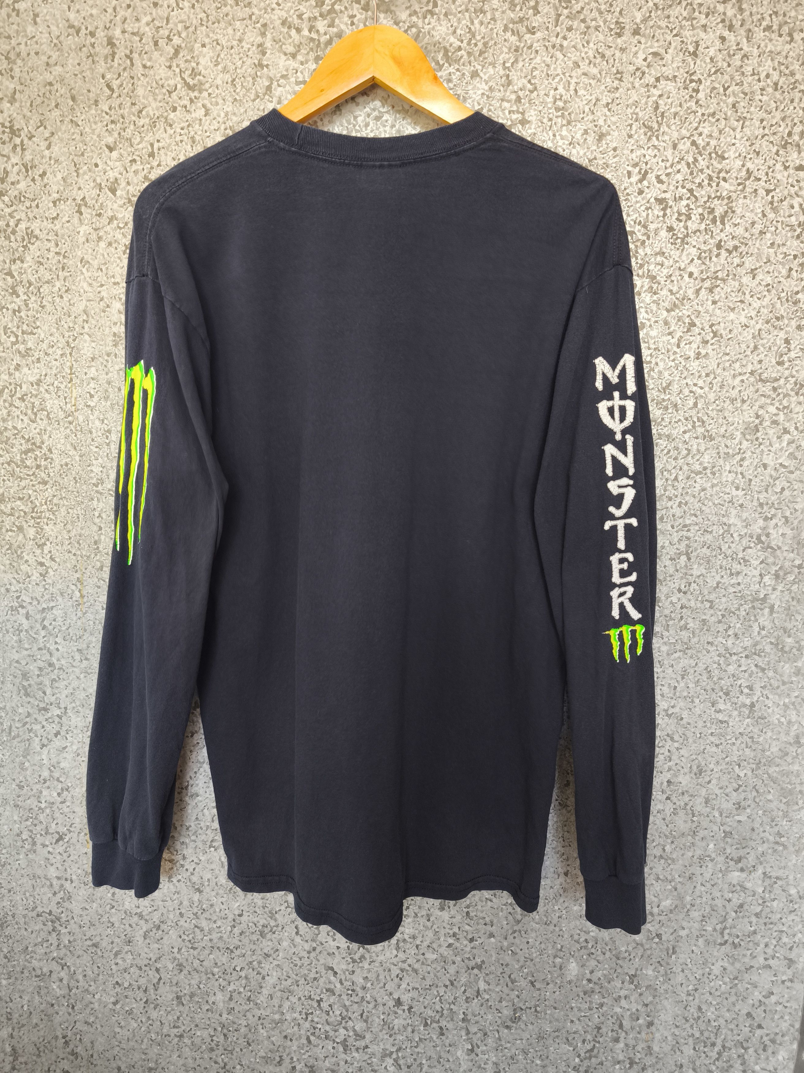 Vintage 🔥 Vintage y2k Monster Energy t shirt long sleeve FTP Size US L / EU 52-54 / 3 - 7 Thumbnail