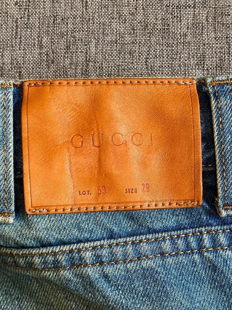 Gucci Gucci Patterned straight shorts and jeans Size 29" - 6 Thumbnail