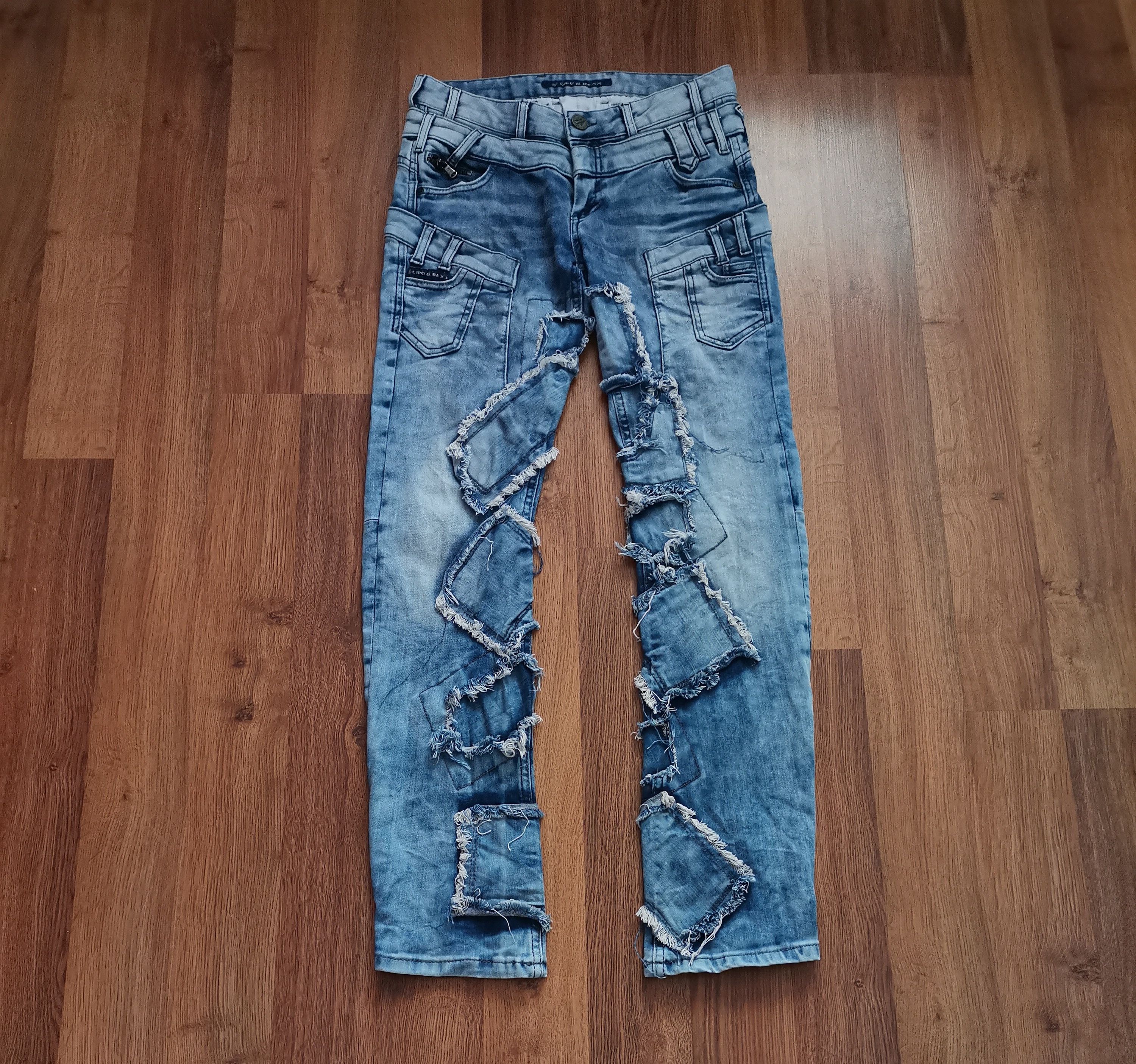 Other Cipo & Baxx Distressed Patchwork Jeans Size US 28 / EU 44 - 1 Thumbnail