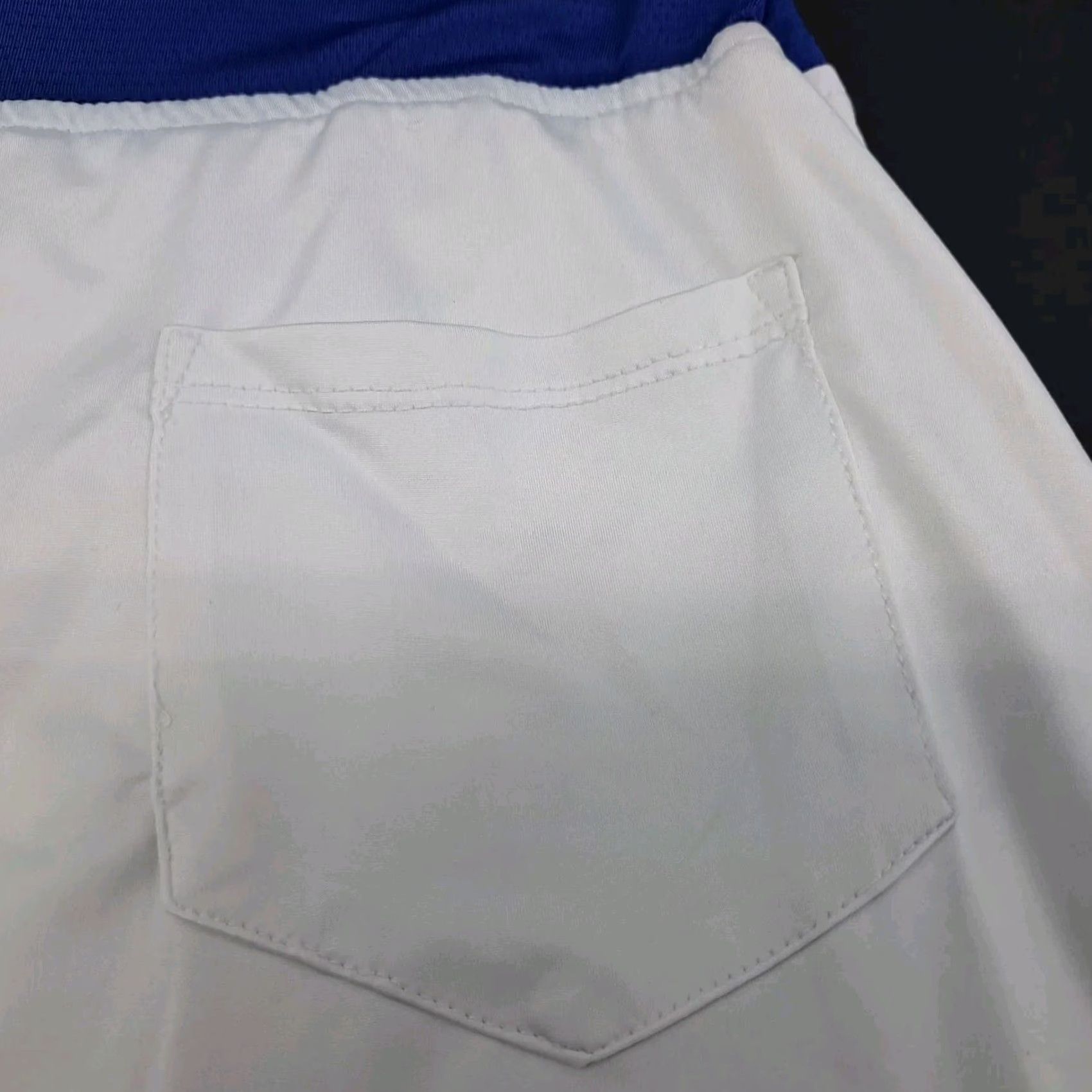 Vintage Court Haley Performance Skort Womens Blue White Pull On Athletic Short Skirt M NWT Court Haley Size 32" / US 10 / IT 46 - 5 Thumbnail