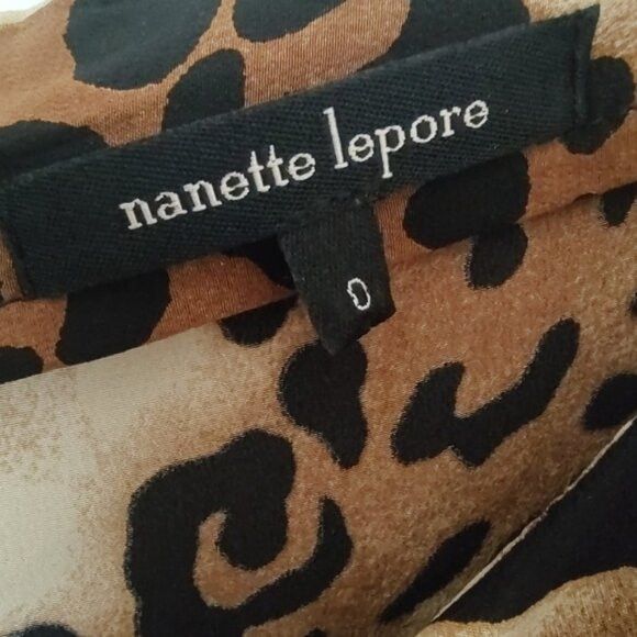 Nanette Lepore Nanette Lepore silk leopard wrap mini dress 0 Size XS / US 0-2 / IT 36-38 - 3 Thumbnail