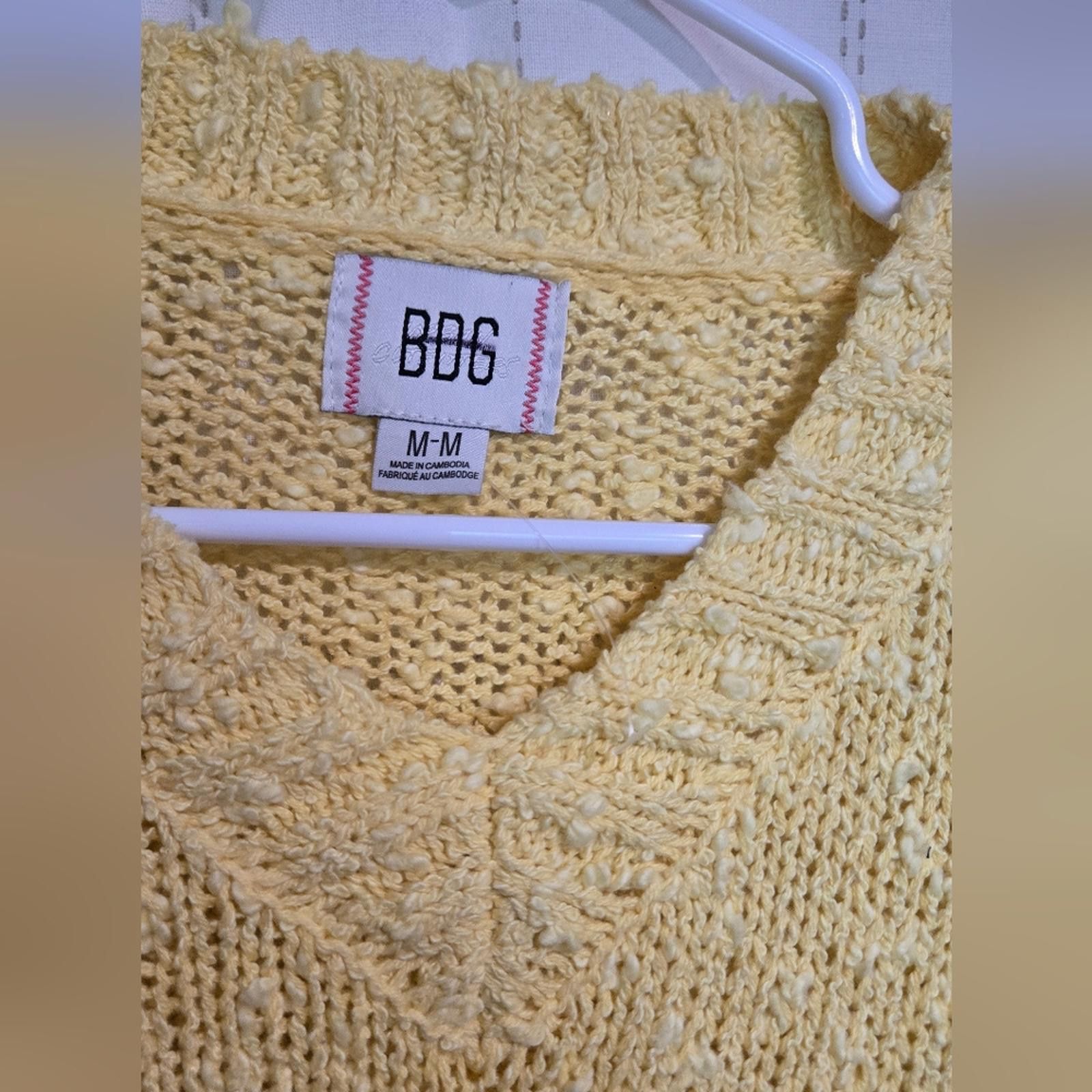 Bdg BDG Van Oversized V-Neck Dad Sweater Size M / US 6-8 / IT 42-44 - 3 Thumbnail