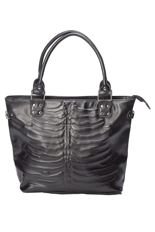 Japanese Brand Gothic embossed skeleton handbag Size ONE SIZE - 3 Thumbnail