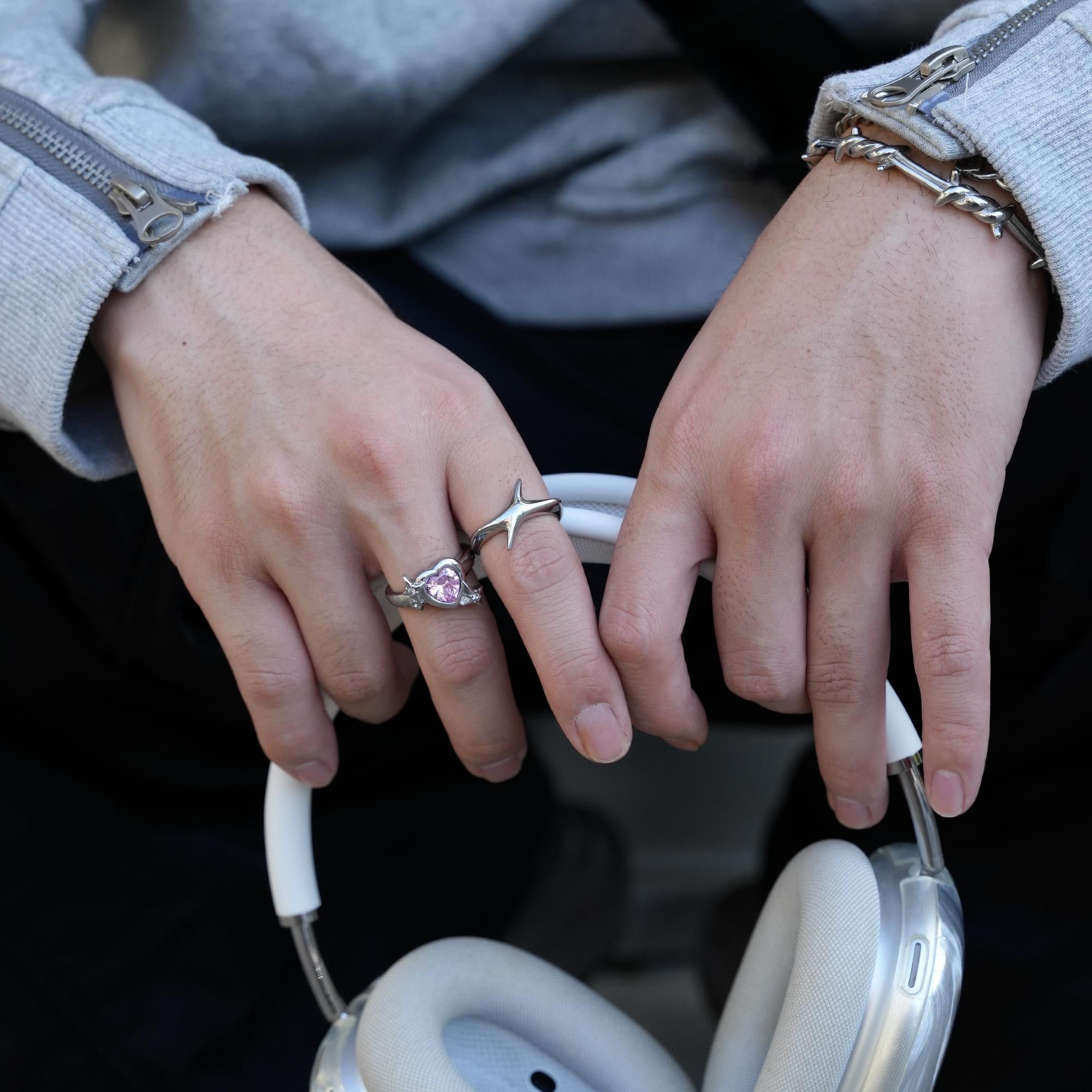 Jewelry Matchless Jewelry Rings Open Size Chrome Ring (Size 7-13) Size ONE SIZE - 2 Thumbnail
