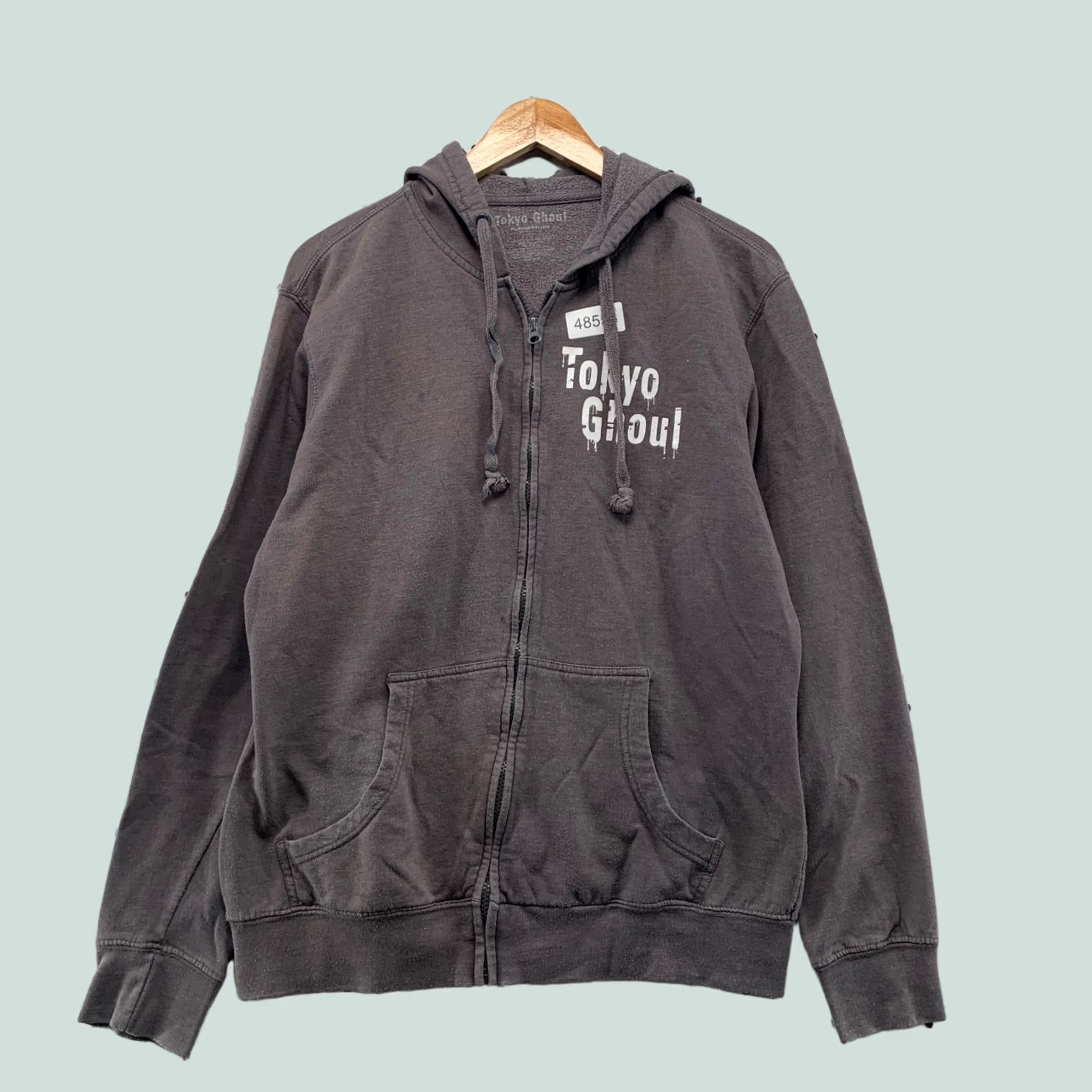 Japanese Brand × Vintage We Are Righteous Grey Zip Up Hoodie Size