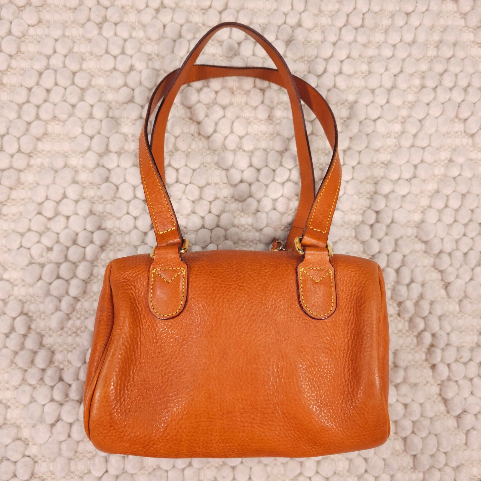 Other Vintage Bric's Leather Mini Duffle Bag Size ONE SIZE - 4 Thumbnail