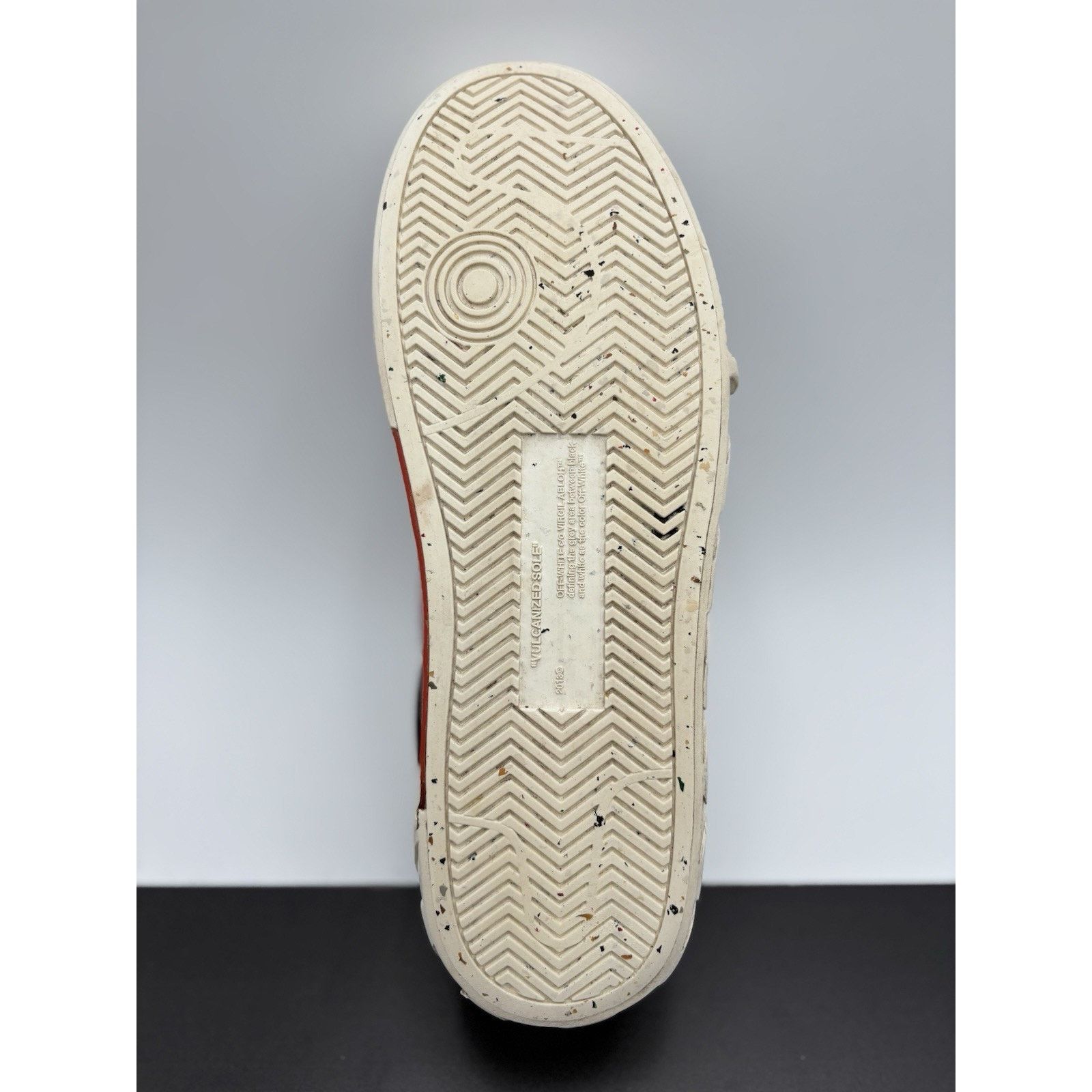 Off-White Off-White Vulc Sneaker ' Black White ' | GOOD CONDITION! Size US 11 / EU 44 - 13 Thumbnail
