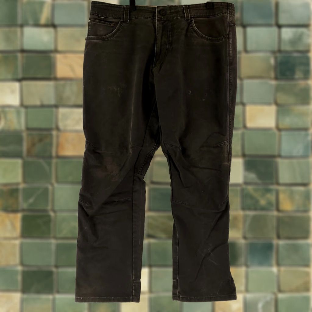 Vintage VINTAGE Kuhl Free Rydr Pants Jeans Patina Dye Brown Mens 39x30 Inseam 30 Regular Chino Brown Mens Size US 39 - 1 Thumbnail