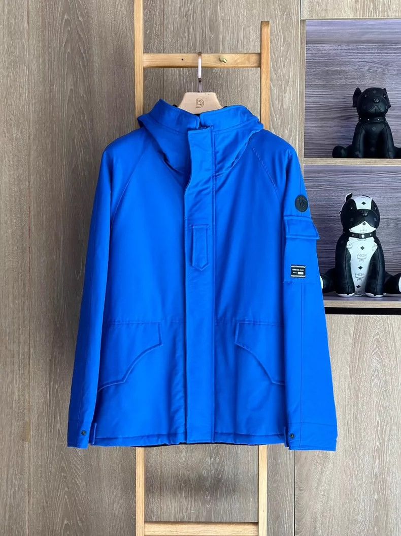 Versace VERSACE JEANS Blue Hooded Jacket- dmc Size US XL / EU 56 / 4 - 1 Thumbnail