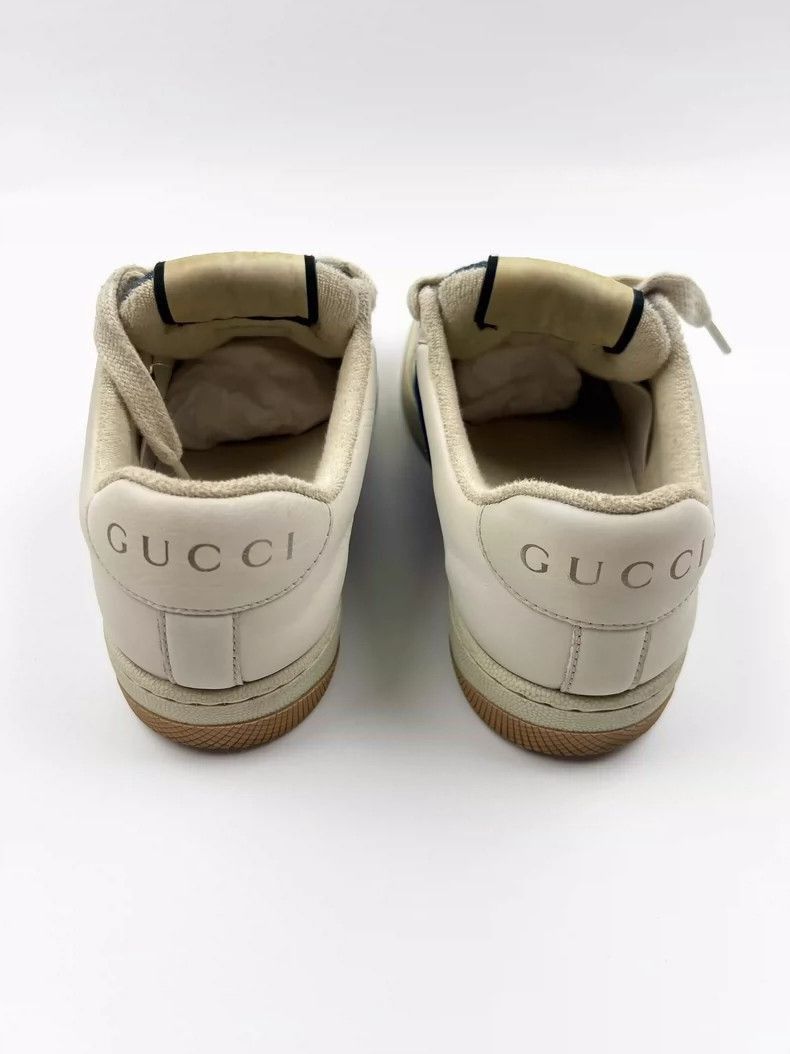 Gucci Gucci Denim Sneakers 37.5 Size 98% New-2505 Size US 7.5 / EU 40-41 - 4 Thumbnail