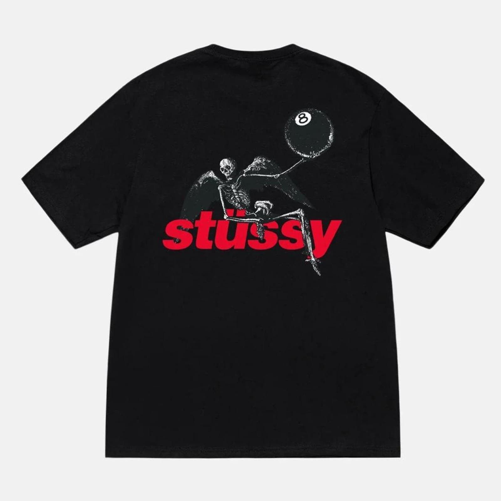 Image of Stussy Apocalypse T Shirt in Black, Men's (Size 2XL)