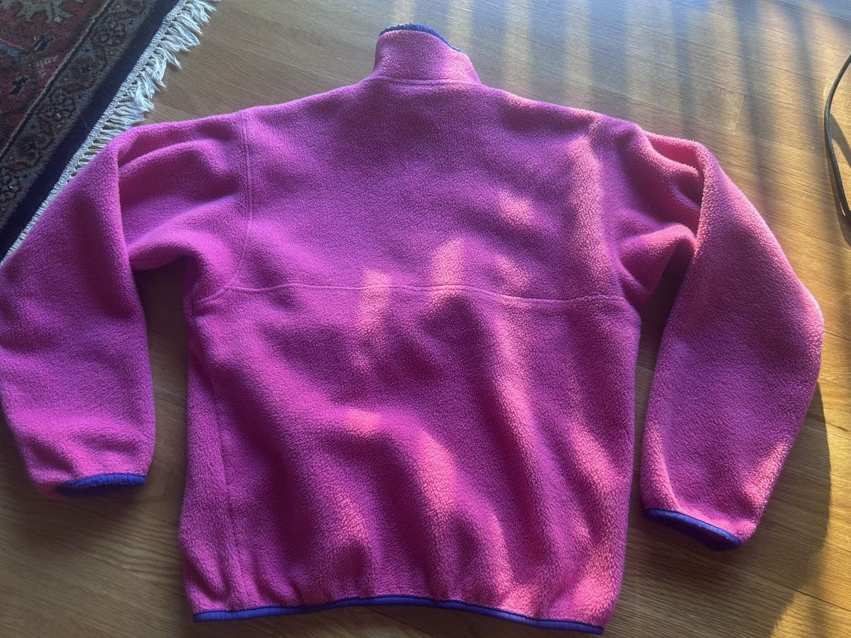 Patagonia Patagonia 1990 vintage synchilla snap t fleece medium pink Size US M / EU 48-50 / 2 - 8 Thumbnail