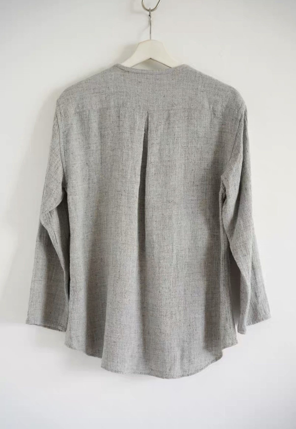 Yohji Yamamoto Yuta Matsuoka Multi-Button Linen Shirt K4 Size US S / EU 44-46 / 1 - 2 Thumbnail