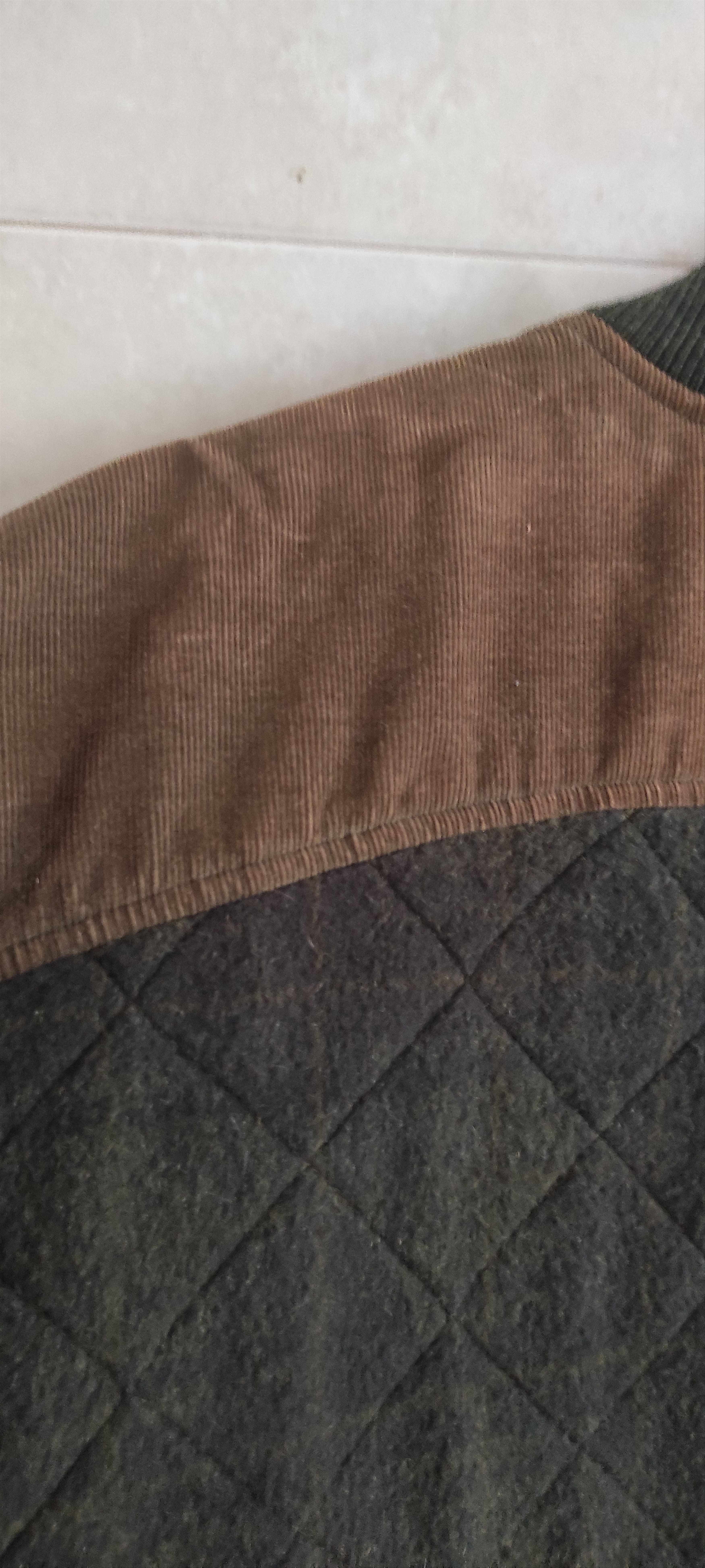 Burberry × Vintage VTG Burberrys Cardigan Bomber Quilted Jacket Acrylic Wool Size US XL / EU 56 / 4 - 5 Thumbnail