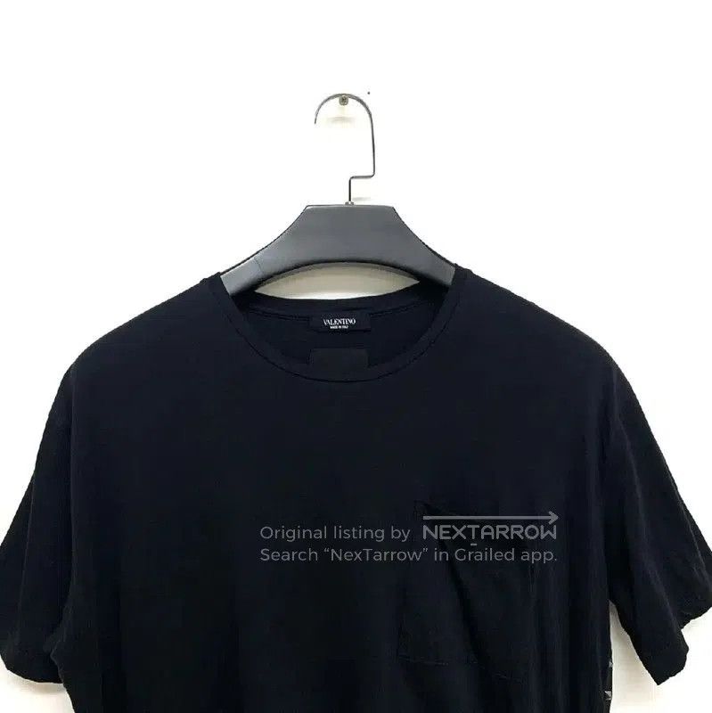 Valentino Valentino Black Cotton Men's T-Shirt Size XL . Size US XL / EU 56 / 4 - 5 Thumbnail