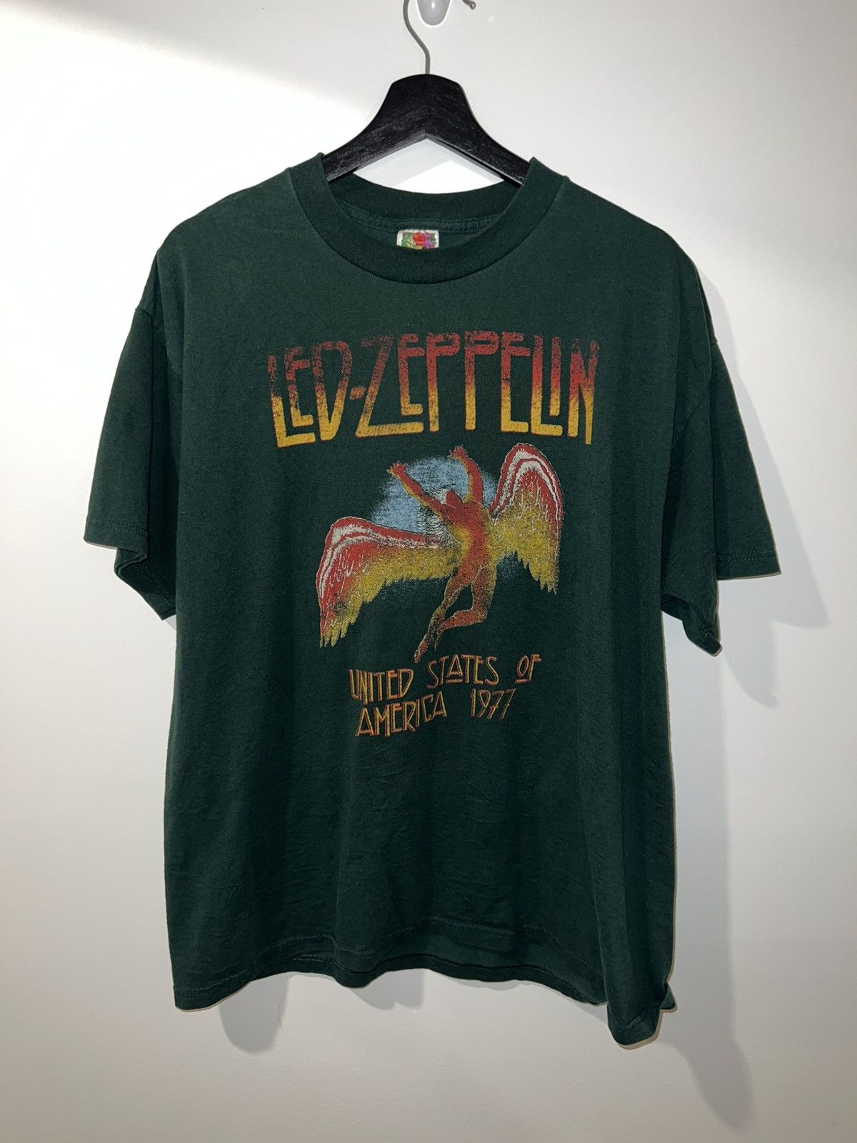 Vintage Vintage 90s Led Zeppelin Shirt Size US XL / EU 56 / 4 - 1 Thumbnail