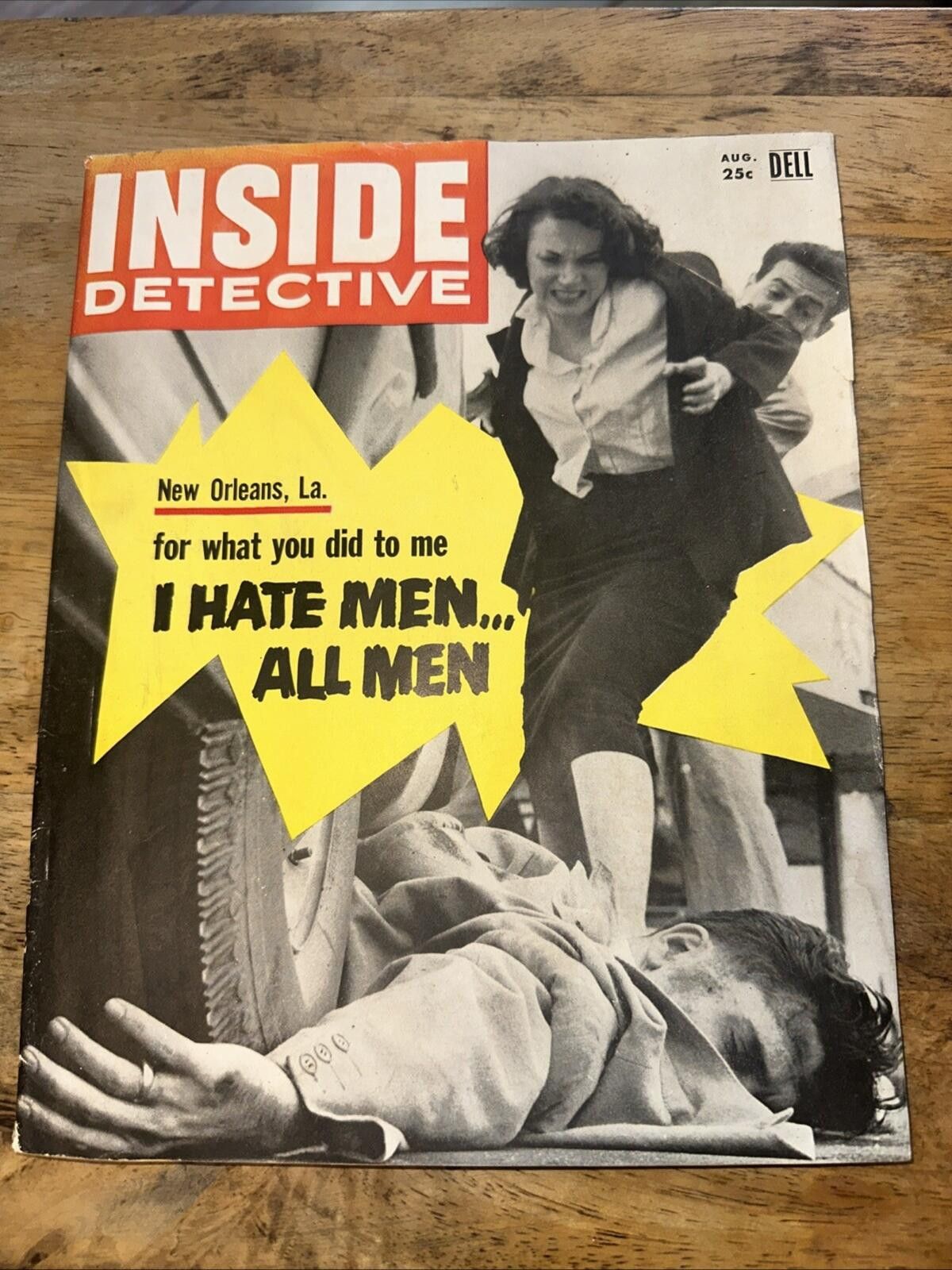 Other Vintage Inside Detective August 1956 Magazine Size ONE SIZE - 1 Thumbnail