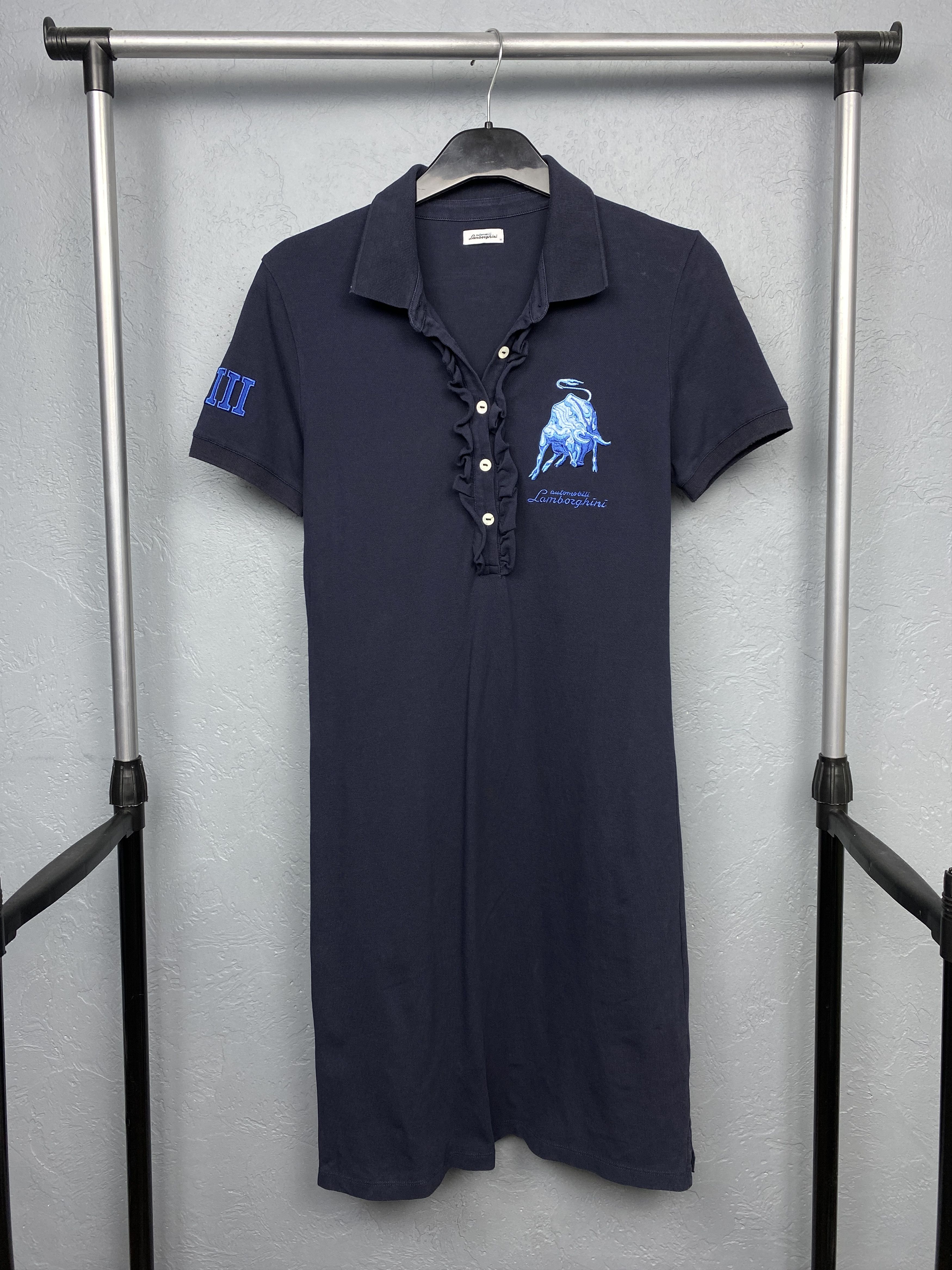 Lamborghini Lamborghini Automobili Womens Polo Shirt Dress Size M / US 6-8 / IT 42-44 - 1 Thumbnail