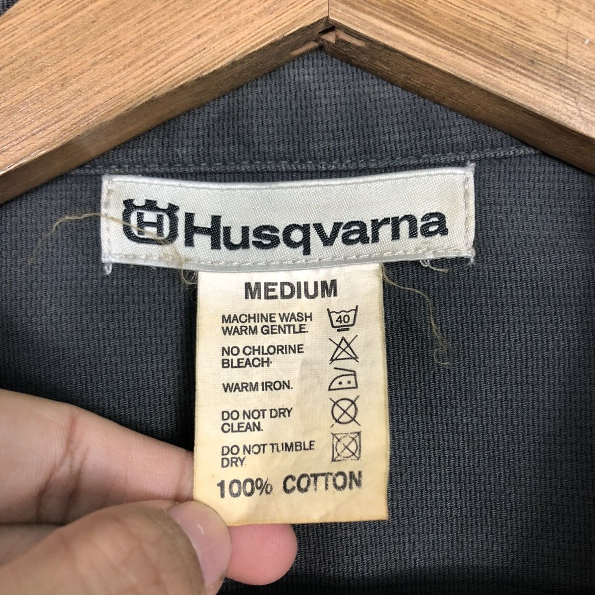 Japanese Brand 🔥VINTAGE CHORE WORK JACKET HUSQVARNA ISSEY MIYAKE Size US M / EU 48-50 / 2 - 22 Thumbnail