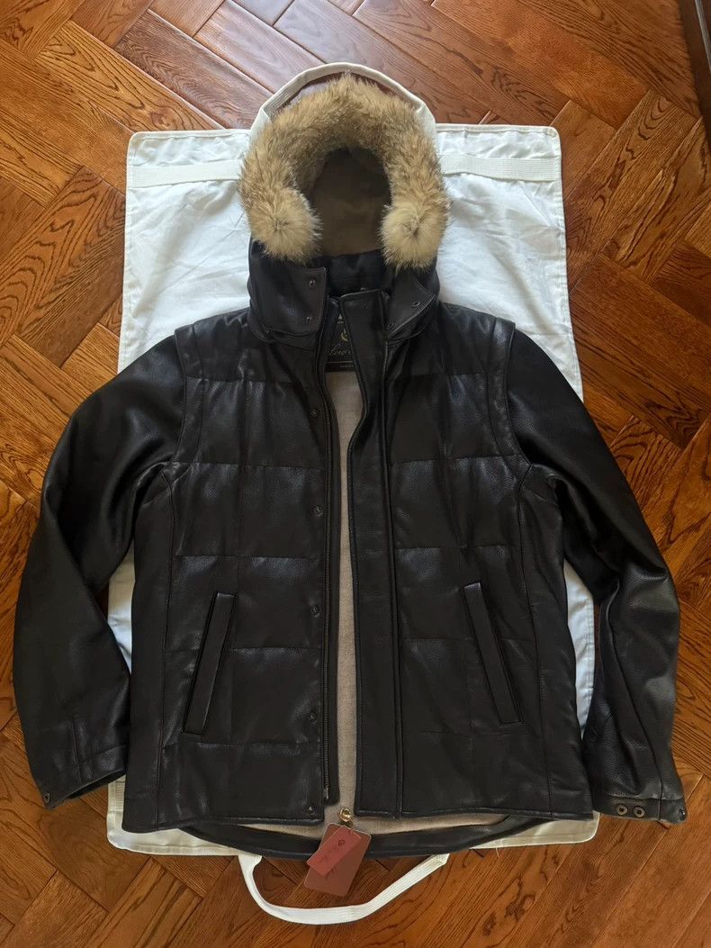 Loro Piana LORO PIANA Domesticated deer and cashmere fur down jackets Size US M / EU 48-50 / 2 - 1 Thumbnail