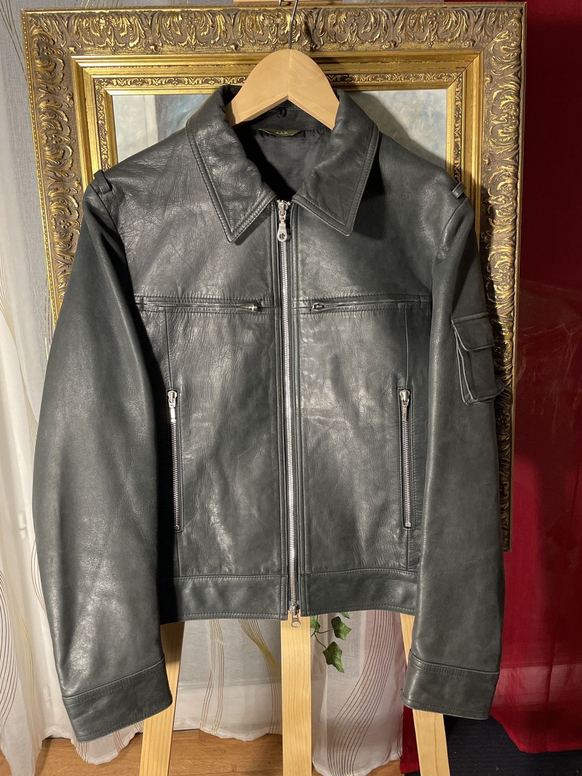 Yohji Yamamoto A.A.R (Against All Risks) leather Jacket