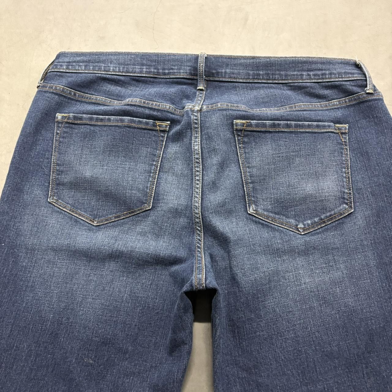 Old Navy Crazy Vintage Y2K/2000s Baggy Old Navy Flare Bootcut Dark Wash Denim Jeans! Size US 36 / EU 52 - 5 Thumbnail
