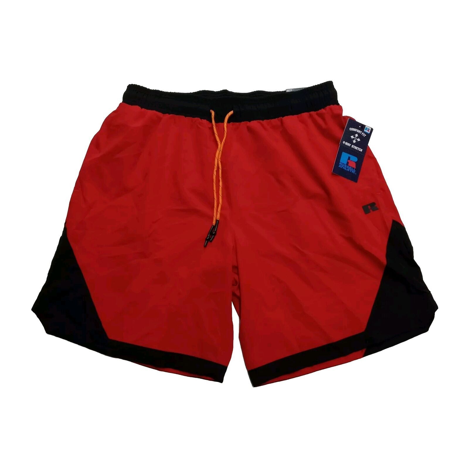 Russell Athletic Russell Basketball Shorts Mens L Red Dri Power 4 Way Stretch Size US 32 / EU 48 - 1 Thumbnail