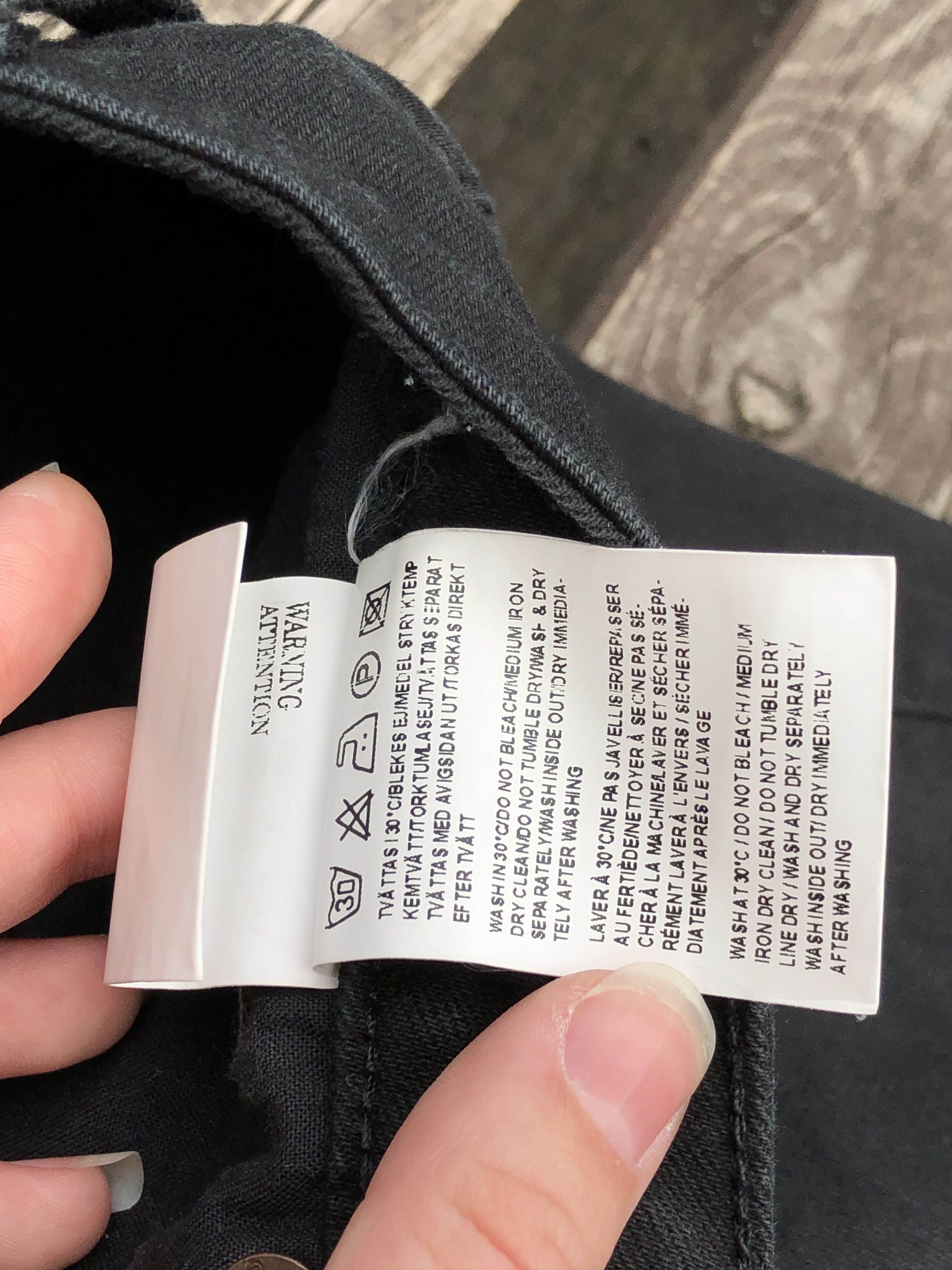 Acne Studios Acne Studios Vintage Flex Wet Black Jeans Size W30 L32 Size 30" / US 8 / IT 44 - 11 Thumbnail